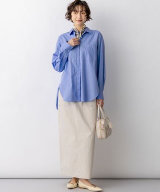 23区 【VERY・Oggi掲載】コンビカラー オーバル イヤリング ゴールド系