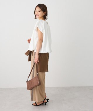 CRAFT STANDARD BOUTIQUE カットクレープ裾バルーンプルオーバー White