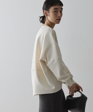 AMERICAN HOLIC 袖タックコクーンポンチプルオーバー Ivory