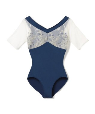 Chacott ハーフスリーブレオタード