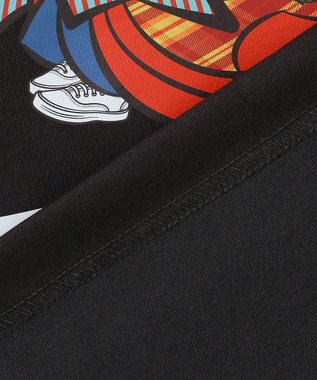 J.PRESS YORK STREET 【UNISEX】【NAO YSHIHARAコラボ】MAIKO グラフィック Tシャツ ブラック系