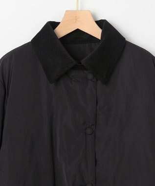 組曲 S 【組曲×setsuko sagittaire】リバーシブルバレル ダウンコート ブラック系