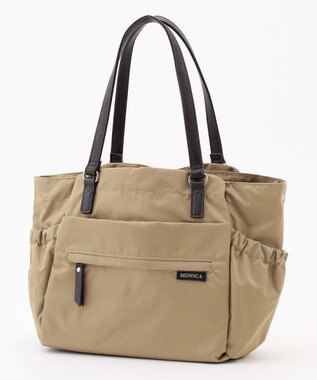 LA BAGAGERIE 【MONICA】ポーチ付き3WAYトートバッグ ベージュ