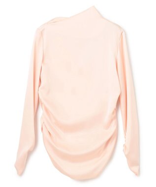 BEIGE， GINETTE / シャーリングブラウス Nude