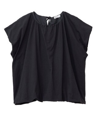 CRAFT STANDARD BOUTIQUE カットクレープ裾バルーンプルオーバー Black
