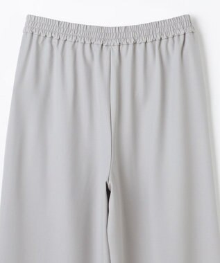 ANY イージーケアライトストレッチワイドパンツ ライトグレー