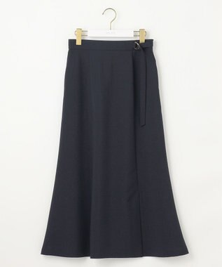 ANY SIS L 【WEB・一部店舗限定】スイートクール スカート ネイビー