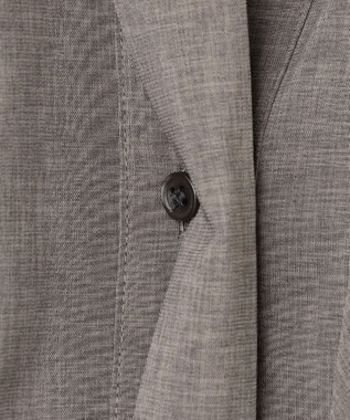 BEIGE， 【洗える/接触冷感/速乾/UVケア対応】BATEAU / スタンドカラードレス C.Gray