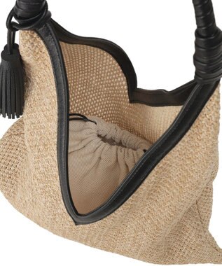 AMERICAN HOLIC トライアングルサマーバッグ Beige