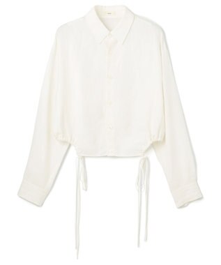 NAVE 【Nave・セットアップ可】ヴィスコースリネン シャツ アイボリー系