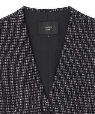 JOSEPH HOMME 【LEON 掲載】ドビージャージー　ジレ ライトグレー系