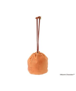 genten サステナブル巾着 手持ちタイプ「リトルミイ」 オレンジ