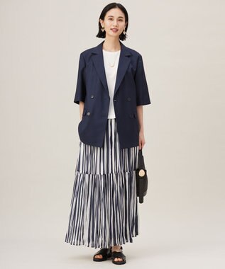 自由区 【接触冷感・UVカット・吸水速乾・抗菌防臭・洗える】ハイカウントクロップド丈 Tシャツ オフ