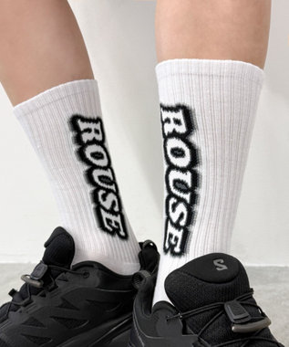 WEGO ロゴデザインソックス（R）