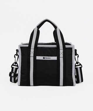 LeSportsac SM TOP HANDLE TOTE/スペクテイターブラック スペクテイターブラック