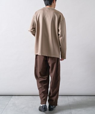 CRAFT STANDARD BOUTIQUE ボタンレスカットカーディガン Dark Beige