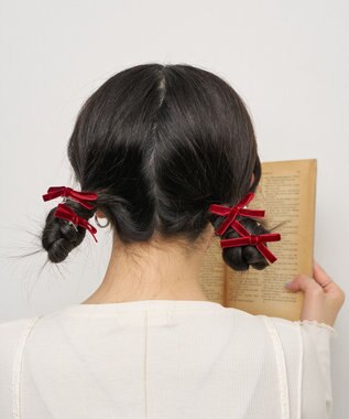 WEGO L4Pミニリボンクリップ ワイン