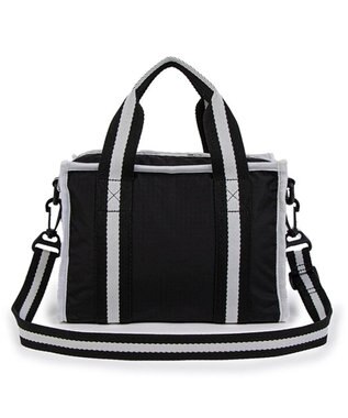 LeSportsac SM TOP HANDLE TOTE/スペクテイターブラック スペクテイターブラック