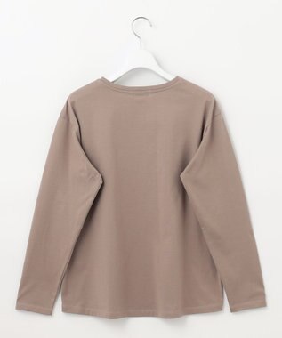 J.PRESS LADIES ロゴ Tシャツ ブラウン系