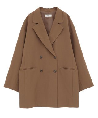 earth music&ecology 【セットアップ可】BIGジャケット Light Brown