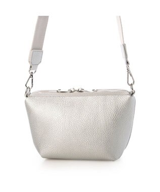 UNBILLION カシュカシュ cachecache / 舟型シュリンクショルダー シルバー