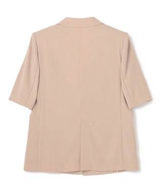 BEIGE， 【Lsize・セットアップ対応】CINDY / ハーフスリーブジャケット Taupe