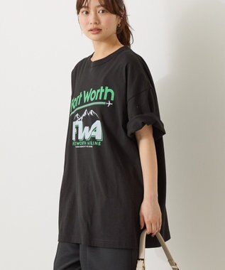 AMERICAN HOLIC AIRLINE Tシャツ Black