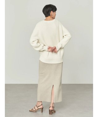 AMERICAN HOLIC 総針ニットタイトスカート Beige Mixture