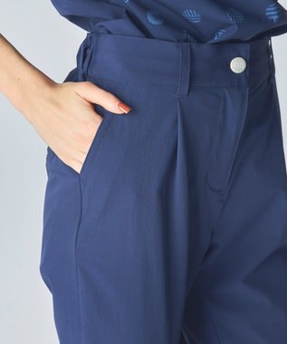 FILA GOLF／marie claire 【marie claire SPORT】 ストレッチロングパンツ ネイビー
