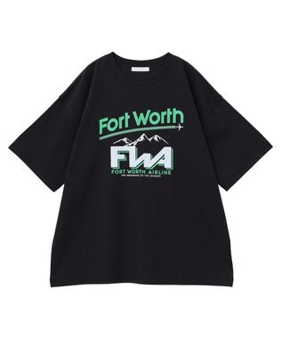 AMERICAN HOLIC AIRLINE Tシャツ Black