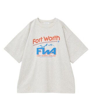 AMERICAN HOLIC AIRLINE Tシャツ Oatmeal