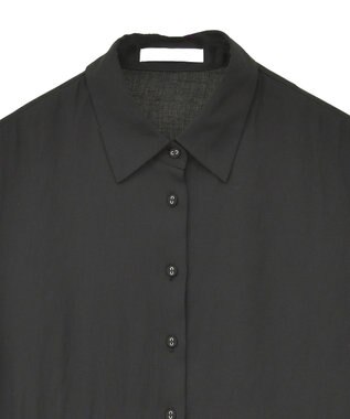 AMERICAN HOLIC サテンティアードブラウス Black