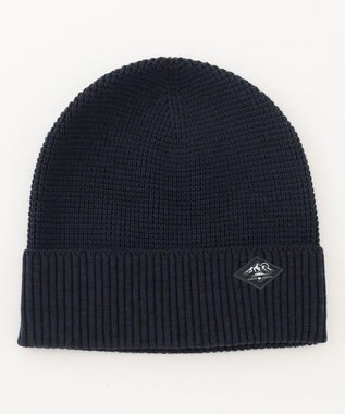 JOSEPH ABBOUD MOUNTAIN 【イージーケア/速乾性/  軽量糸使用】ニットキャップ ネイビー系