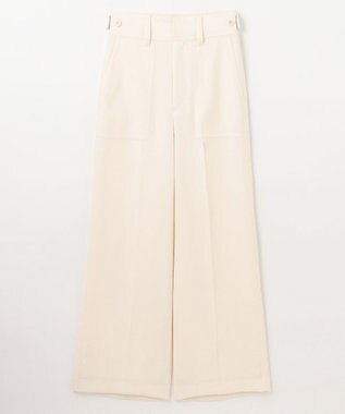 GRACE CONTINENTAL サテンベイカーパンツ キナリ