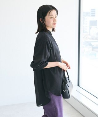 CRAFT STANDARD BOUTIQUE ヴィンテージボイルスキッパー長袖シャツ Black