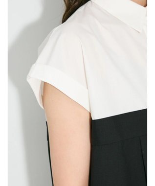 Green Parks シャツデザインロンパース Black