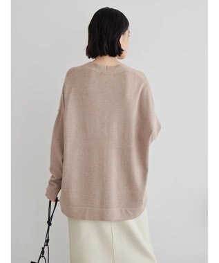 AMERICAN HOLIC バイパチＶネックニットプルオーバー Beige Mixture