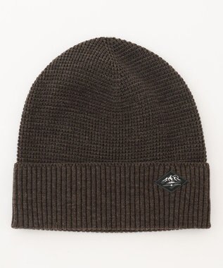 JOSEPH ABBOUD MOUNTAIN 【イージーケア/速乾性/  軽量糸使用】ニットキャップ ダークブラウン系