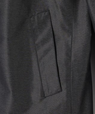 GOTAIRIKU 【シーンレスに対応】ブライトシャンブレーミリタリーパーカ コート ブラック系8