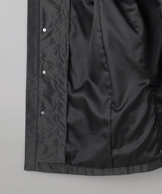 GOTAIRIKU 【シーンレスに対応】ブライトシャンブレーミリタリーパーカ コート ブラック系8