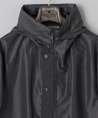 GOTAIRIKU 【シーンレスに対応】ブライトシャンブレーミリタリーパーカ コート ブラック系8