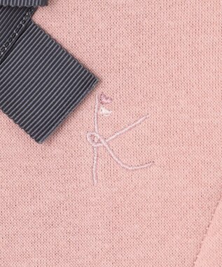 組曲 KIDS 【110-140cm】リボンタイ ワンピース ピンク系