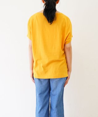 TOQUE 〈大草直子さんアドバイザー〉 タンギスコットン天竺半袖Ｔシャツ ターメリック