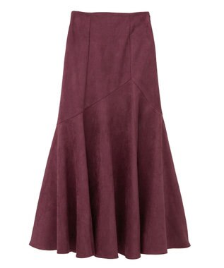 Green Parks ・ＥＬＥＮＣＡＲＥ　ＤＵＥ　スエードポンチフレアスカー Bordeaux