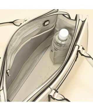 ACE BAGS & LUGGAGE 【雑誌掲載】 W&.Day Night トッテン スクエアトート 11753 ダブルアンドデイナイト 通勤 A4サイズ 13.3インチPC アイボリー