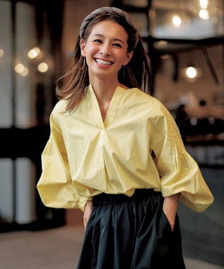 稲沢朋子さん着用 Classy 掲載 ボリュームスリーブ イージーケア カラー ブラウス Unfilo L ファッション通販 公式通販 オンワード クローゼット 稲沢朋子さん着用 Classy 掲載 ボリュームスリーブ イージーケア カラー ブラウス Unfilo L ファッション通販 公式通販 オンワード クローゼット