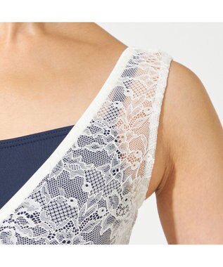 Chacott 【AKANE TAKADA】ノースリーブレオタード ネイビー