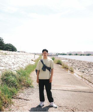 SHARE PARK MENS 【UVカット・吸水速乾・ストレッチ・軽量 】ポケットロゴTシャツ（L・XLサイズ） 黄緑系