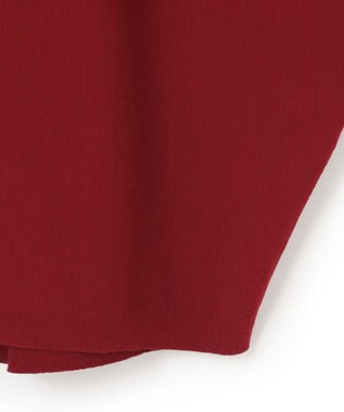 23区 L ヴィスコースストレッチ ドルマン ニット ダークレッド