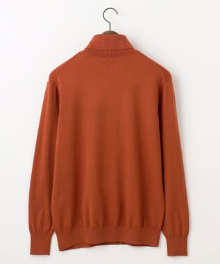 JOSEPH ABBOUD 【洗える/チクチクしない/3シーズン対応】SNOWY タートルネック ニット オレンジ系
